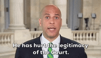 Cory Booker Trump GIF by GIPHY News
