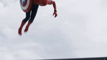 versusgag spiderman civil war marvel versusgag GIF