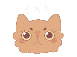 Happy Cat Sticker