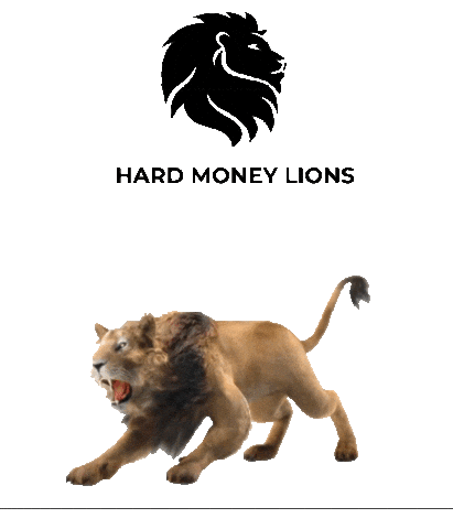 Lion Hard Money Sticker by Yanni Raz