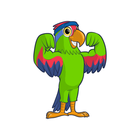 Parrot Rec Sticker by Santa Ana Parks