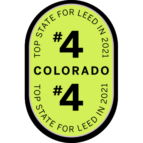 Colorado Leed Sticker by U.S. Green Building Council