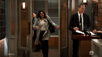 walk in like law and order GIF by NBC