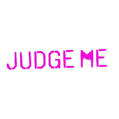 Judge Me Sticker by TAHNE