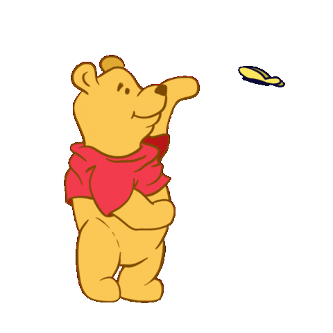 Winnie The Pooh Hello Sticker