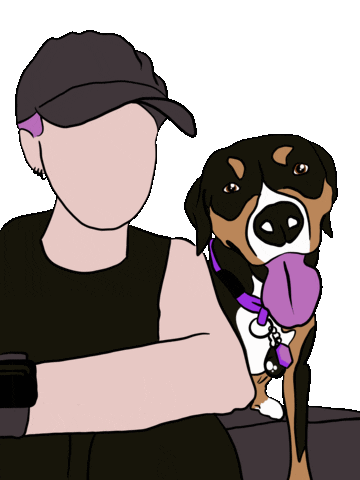 Dog Team Sticker