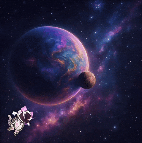 Cat Space GIF by Hero Galaxy NFT