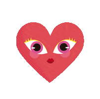 Love And Peace Heart Sticker