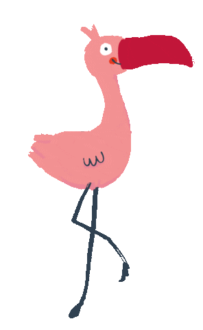 Happy Pink Sticker by JAKO-O