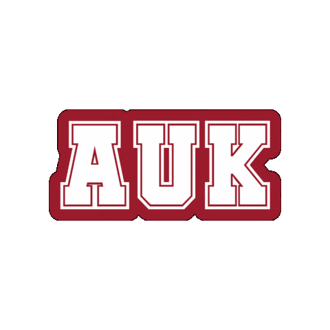 University Student Sticker by AUK