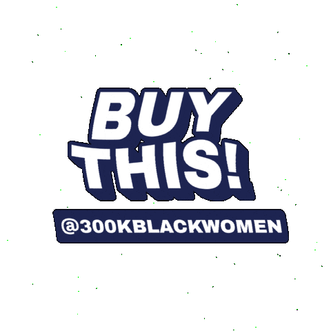 300K Black Women Sticker
