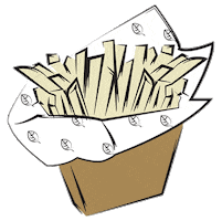 Hunter Valley Chips Sticker by Leaves & Fishes