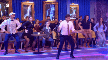 Dance Party GIF by Tv8it