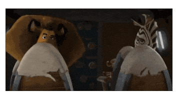 Suspicious Lion Sticker