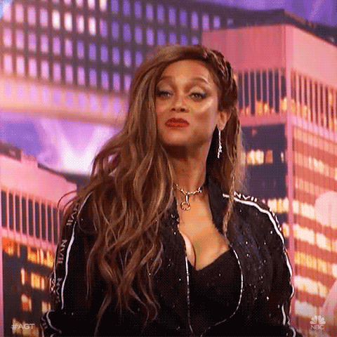 Tyra Banks Nbc GIF by America's Got Talent - Find & Share on GIPHY