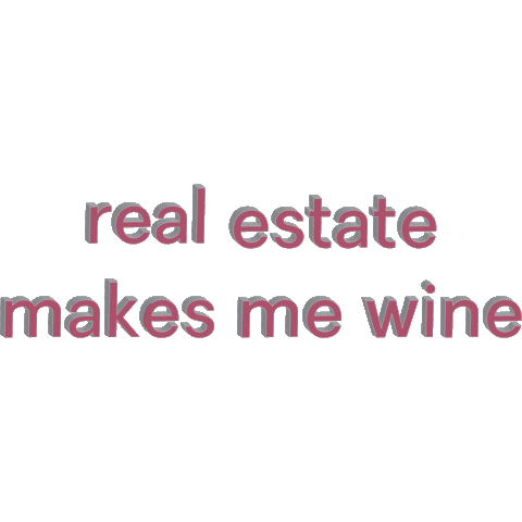 Real Estate Wine Sticker by C21Beggins