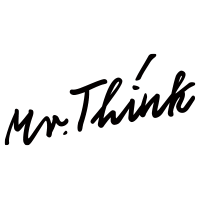 Mrthink Sticker