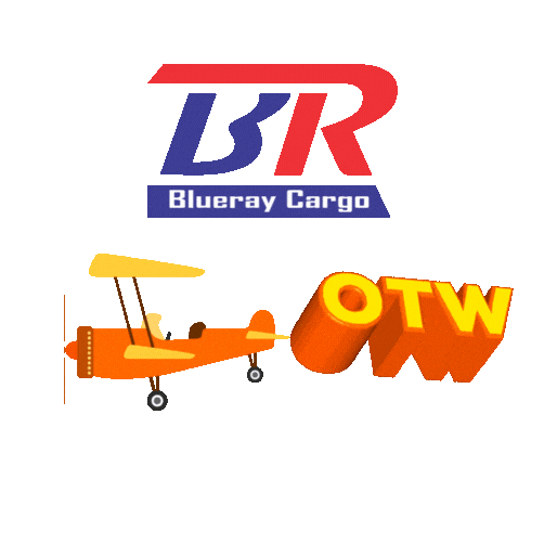 Delivery Sticker by Blueray Cargo