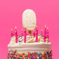 Birthday Cake Party GIF by Yasso Frozen Greek Yogurt