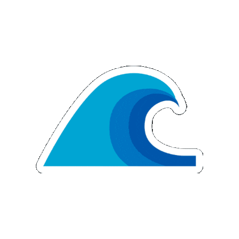 Wave Surf Sticker by Tourism Philippines