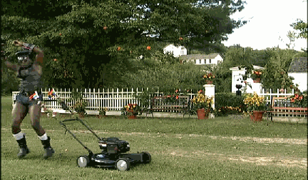 Lawnmower Man Gifs Find Share On Giphy