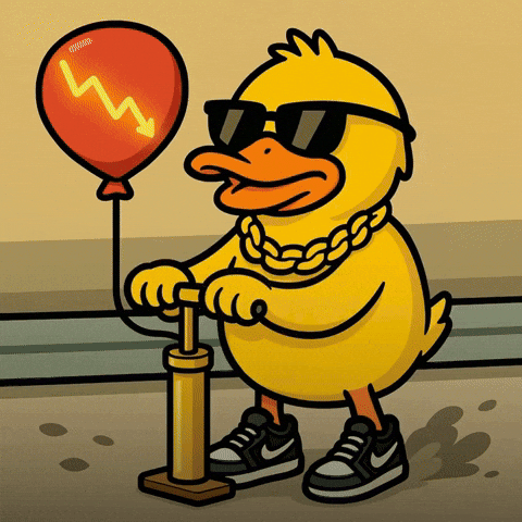 Pump It Crypto GIF by DUCKCOIN