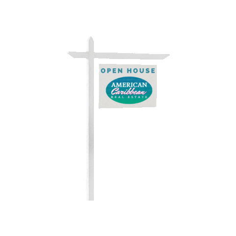American Caribbean Real Estate Sticker