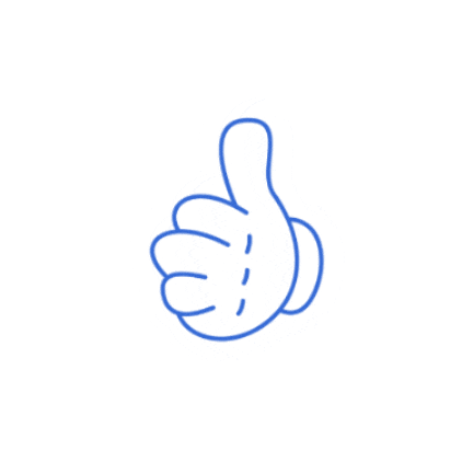 Hand Ok Sticker by satukelas