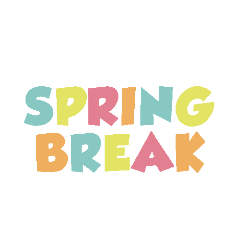 Spring Break Sticker by Todd Rocheford for iOS & Android | GIPHY