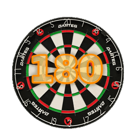 Alfa Dartboard Sticker by Darteg