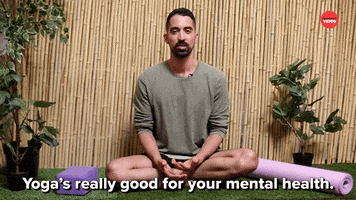 Mental Health Yoga GIF by BuzzFeed