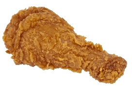 hungry fried chicken GIF