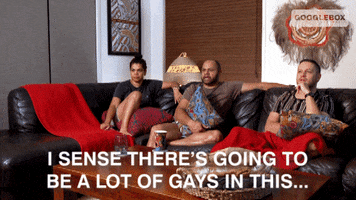 Gay Queer GIF by Gogglebox Australia