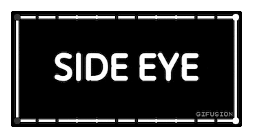 Suspicious Look Sticker