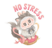 Cat Naptime Sticker by popmartglobal