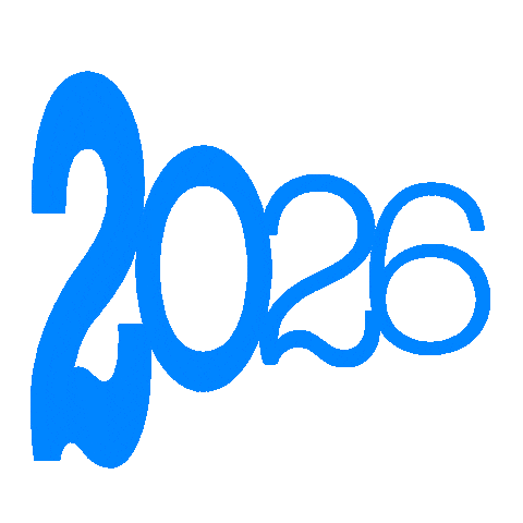 Happy New Year Party Sticker by Mat Voyce