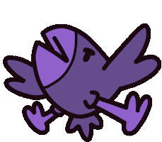 Crow Sticker by crowlab studio