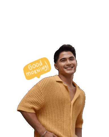 Good Morning Smile Sticker