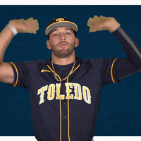 Toledo Baseball GIF by Toledo Rockets