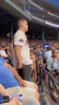 Woman Says 'Yes' to Marriage Proposal During Red Sox Game