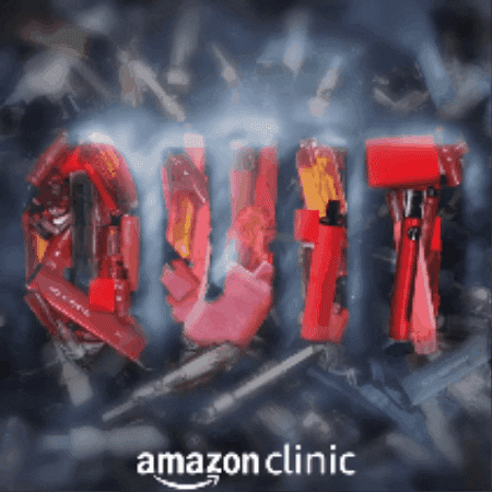 Quit Smoking Vape GIF by Amazon Clinic