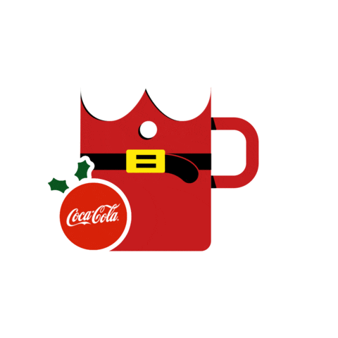 Christmas Santa Sticker by Coca-Cola