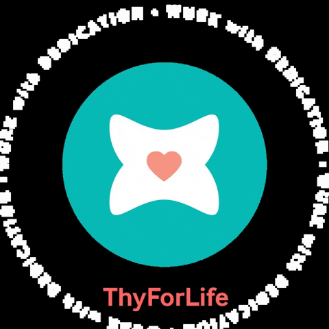Heart Logo GIF by ThyForLife Health