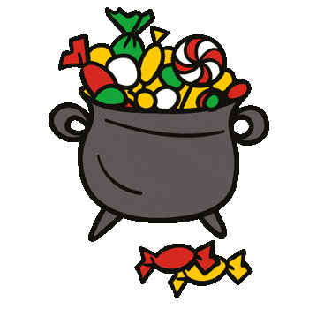 Halloween Sweets Sticker by Utkonos_Online