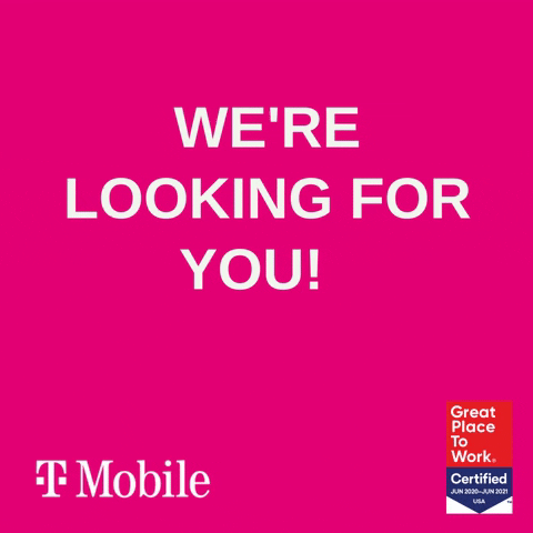 Tmobile Hiring GIF by Wireless Vision