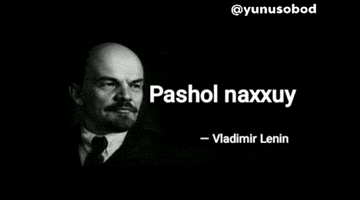 Vladimir Lenin Uzbek GIF