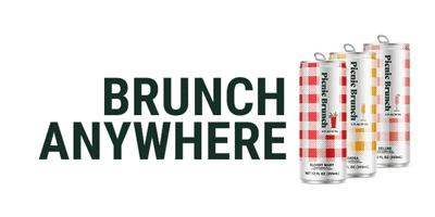 Brunch Anywhere Sticker by Picnic Brunch