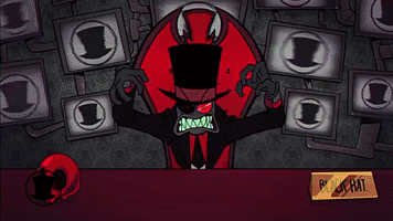 Black Hat Animation GIF