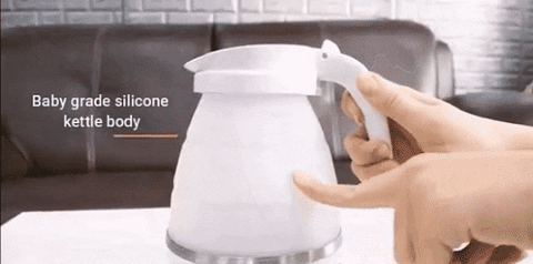 Travel Collapsible, Portable, Foldable Electric Kettle - 600ML – khazinaa