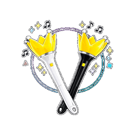 Lightstick Sticker